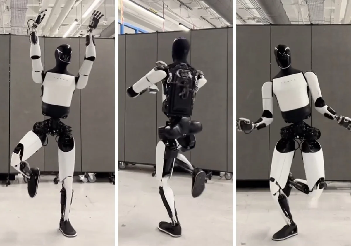¡Baila Optimus! El robot humanoide de Elon Musk da un gran salto hacia el futuro