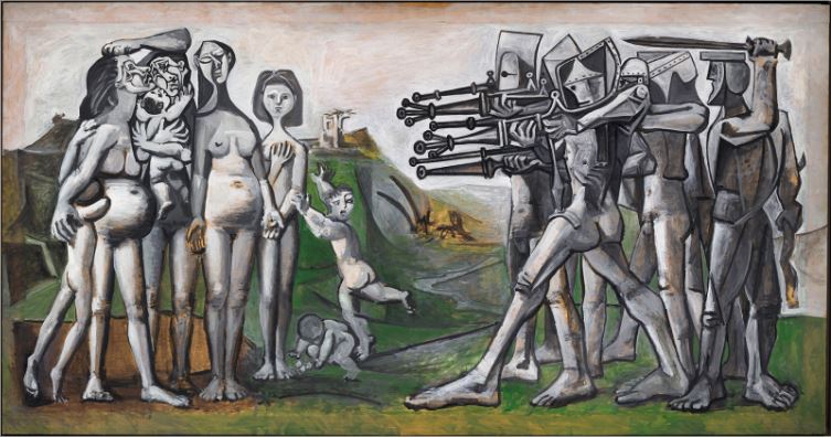 La masacre de Corea por Pablo Picasso