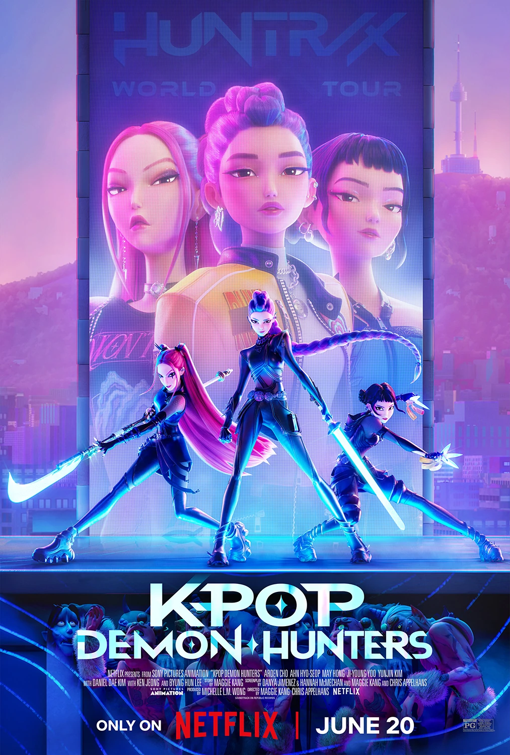 Kpop Demon Hunters la pelicula animada que estallo las redes sociales