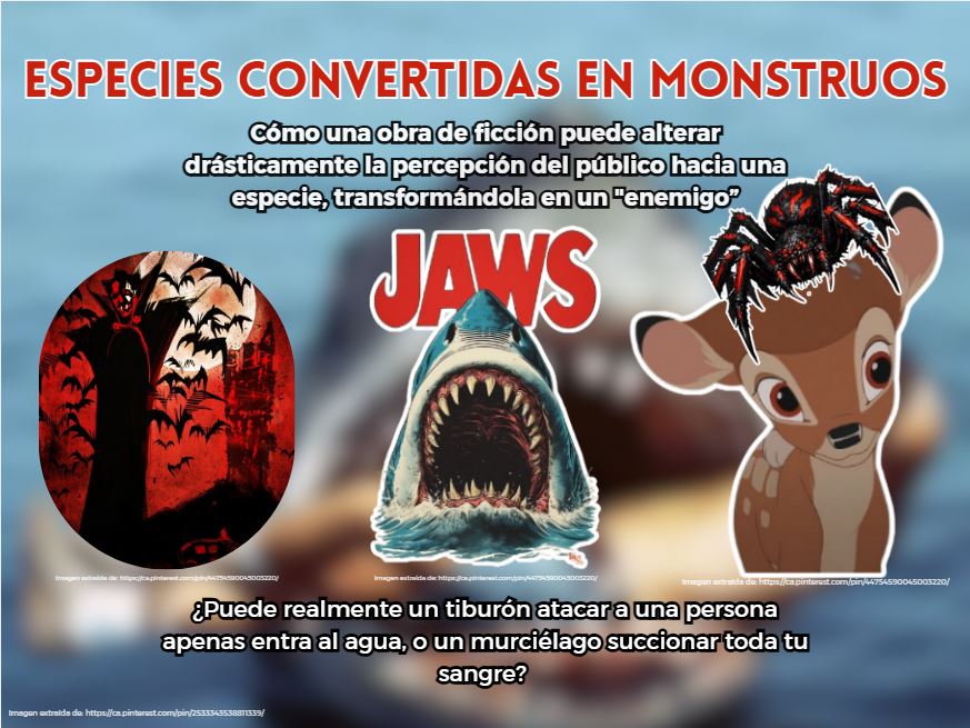 Especies convertidas en monstruos