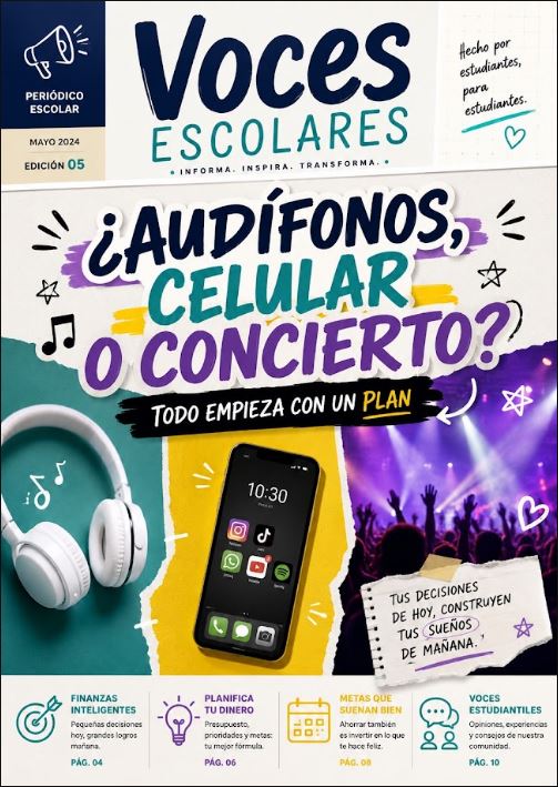 ¿Audífonos, celular o concierto? Todo empieza con un plan