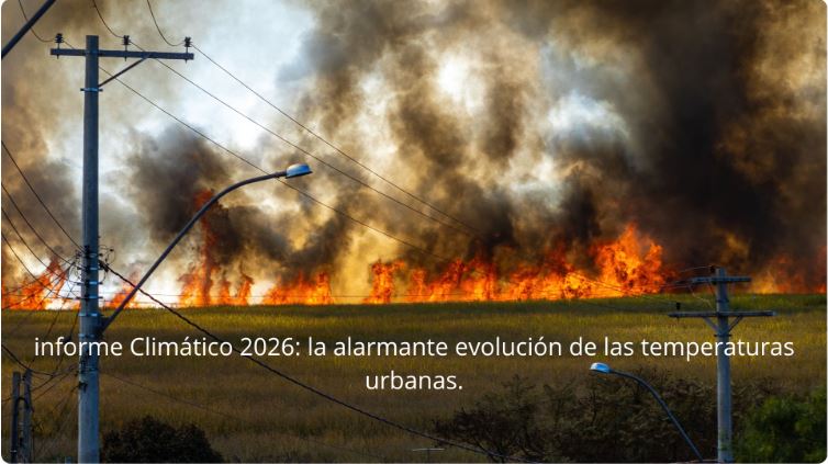 La alarmante evolucion de las temperaturas urbanas